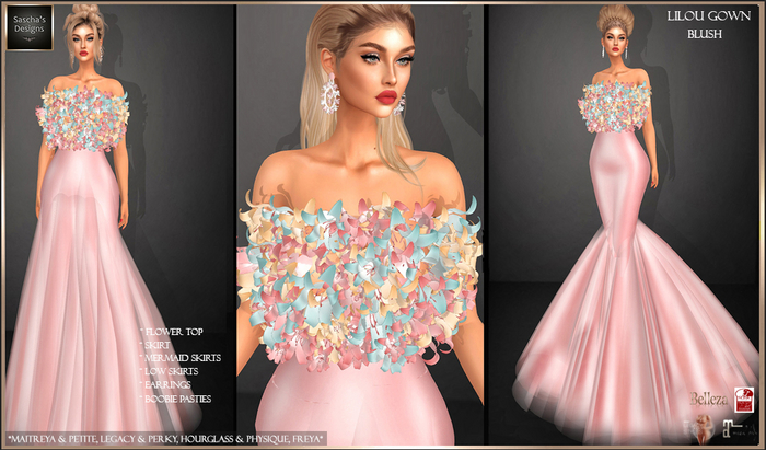Lilou - Blush Bloom Summer Dress main image 1